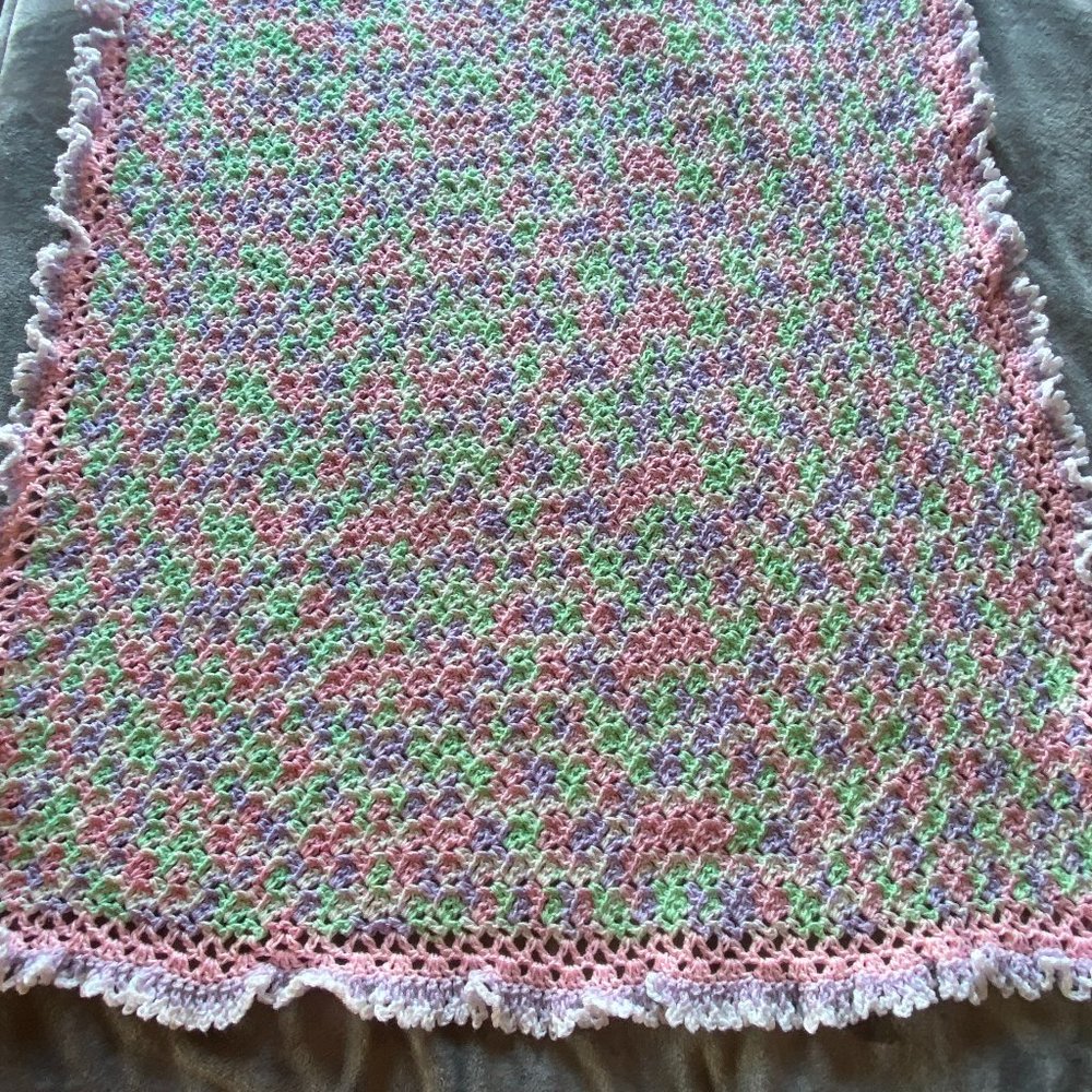 Handmade Crochet Baby Blanket